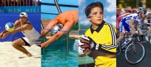 deportistas con gafas