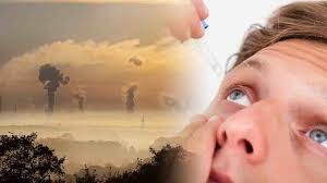 ojos contaminacion