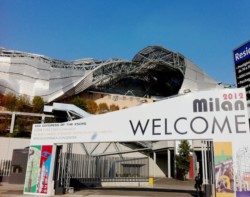 XXX CONGRESO ESCRS 2012, MILAN.