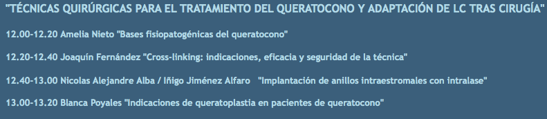 Qvision I Simposio de Queracotono y Lentes de contacto (UCM) Captura de pantalla 2011 05 11 a las 09.33.22