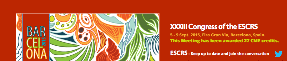 Congreso ESCRS 2105